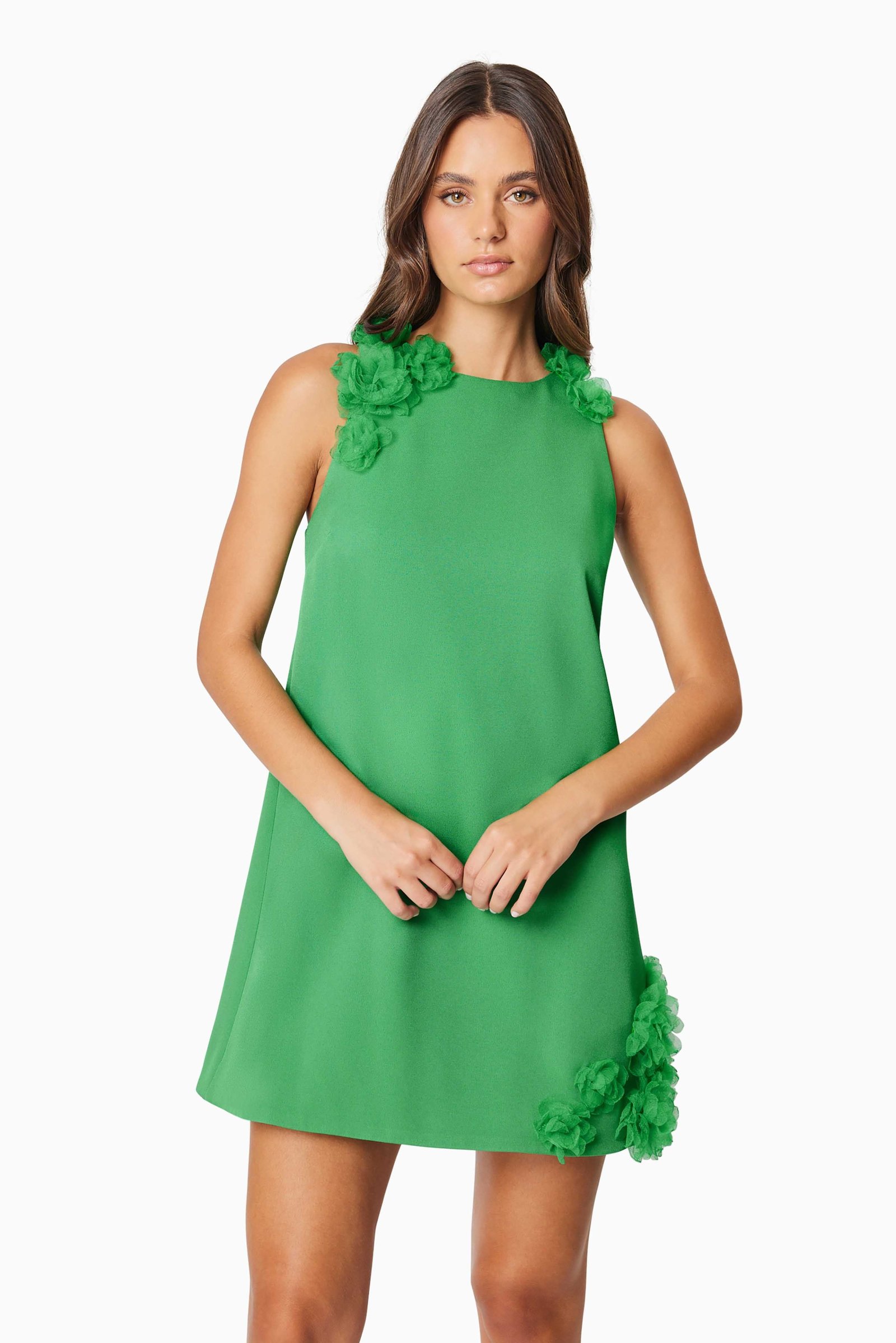 ELLIATT VALERIA DAY DRESS - GREEN photo 3