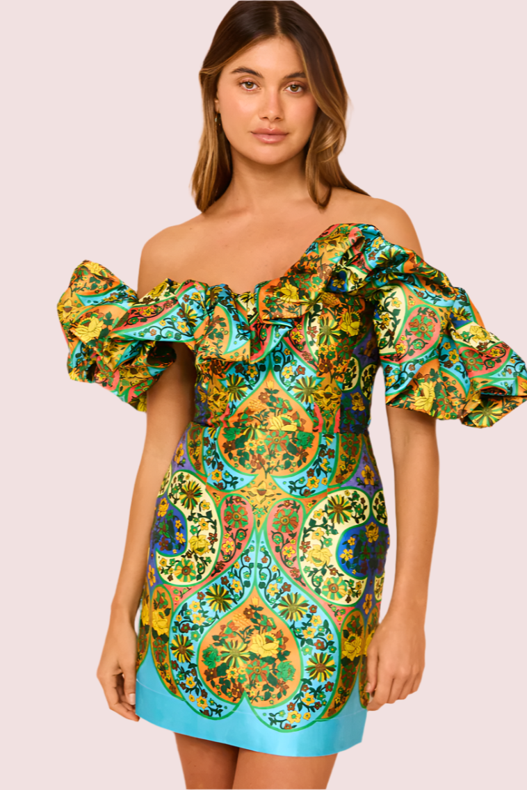 Alemais Sofie Off Shoulder Mini Dress 10,12 photo 3