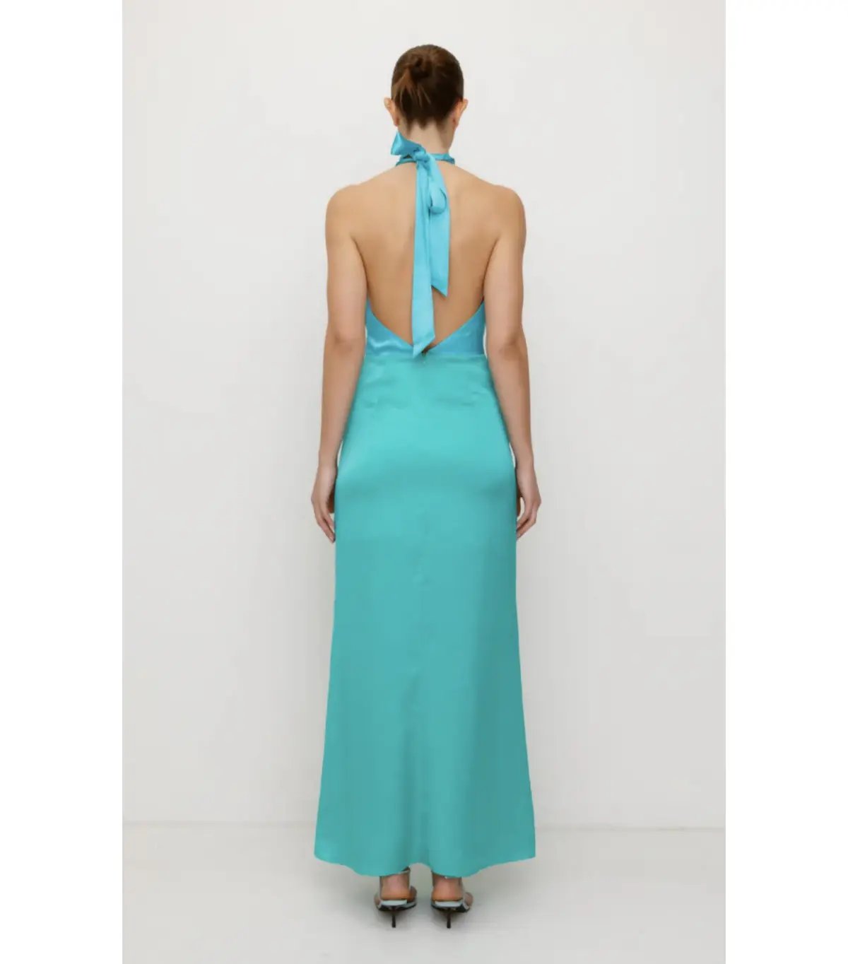 The Wolf Gang Oahu Slip Dress in Aquamarine Size S / AU 8 photo 2