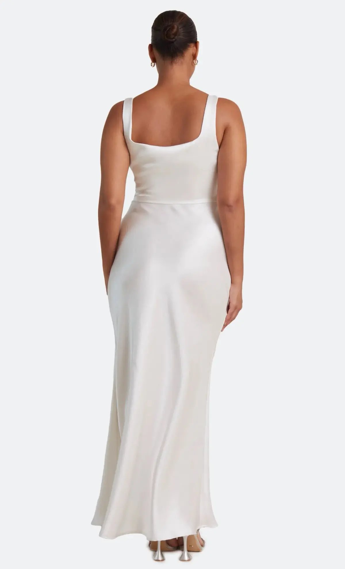 Bec & Bridge Dreamer Square Neck Dress Ivory Size US 6 / AU 10 photo 3