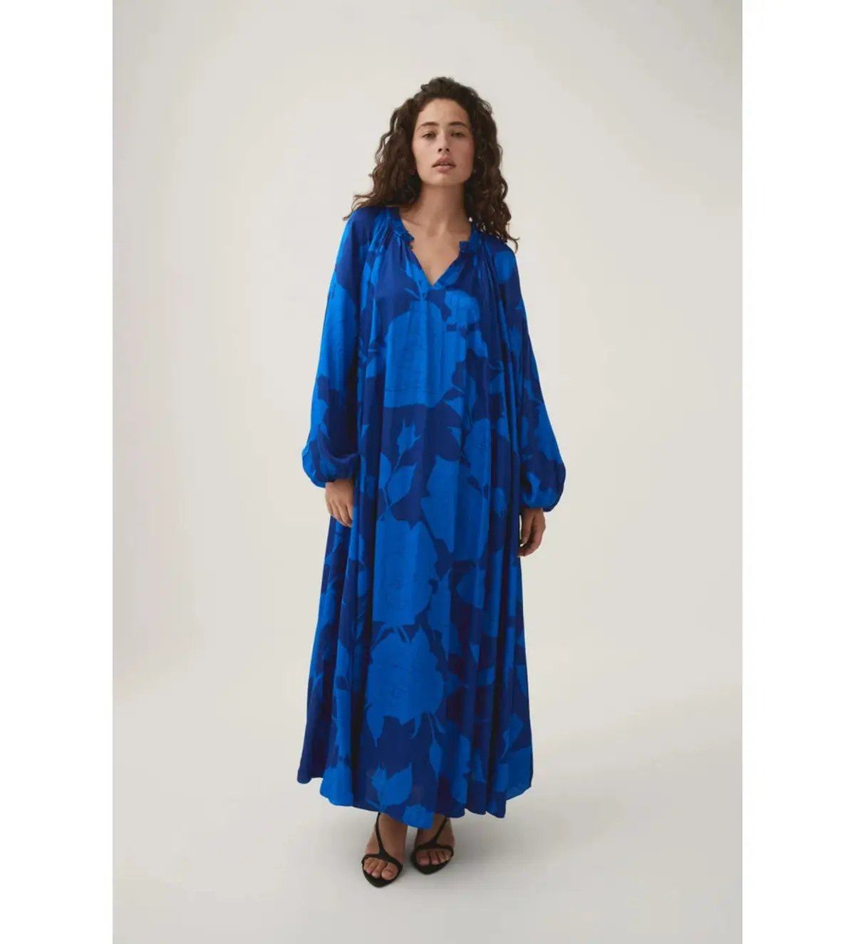 Aje Knowing  Belted Smocked Midi Dress Electric Rose Size AU 12 photo 2