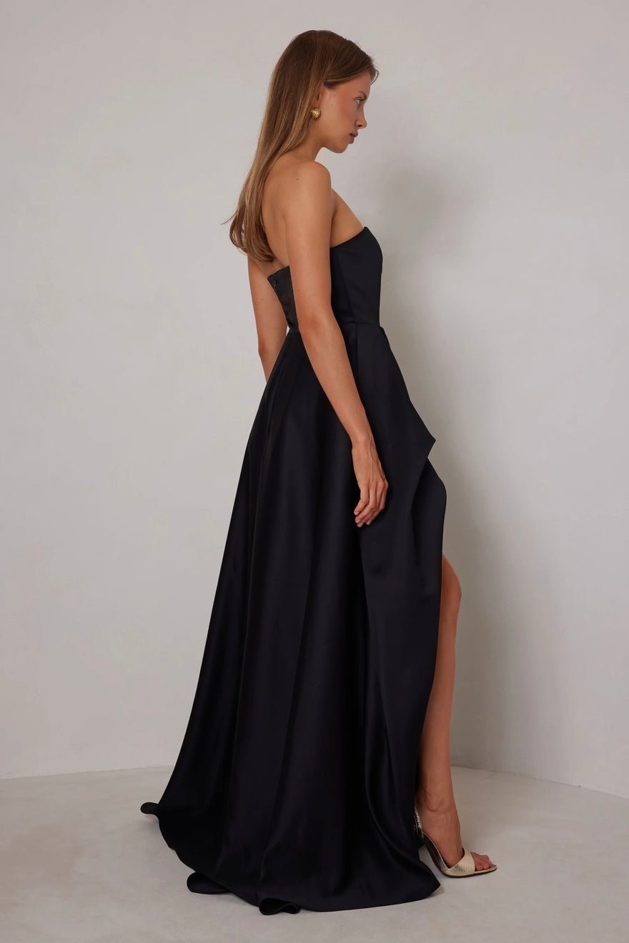 Elle Zeitoune Marina Dress - Black photo 4