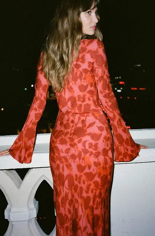 Realisatiion Par The Gia in Havana Red Print Size 10 photo 3