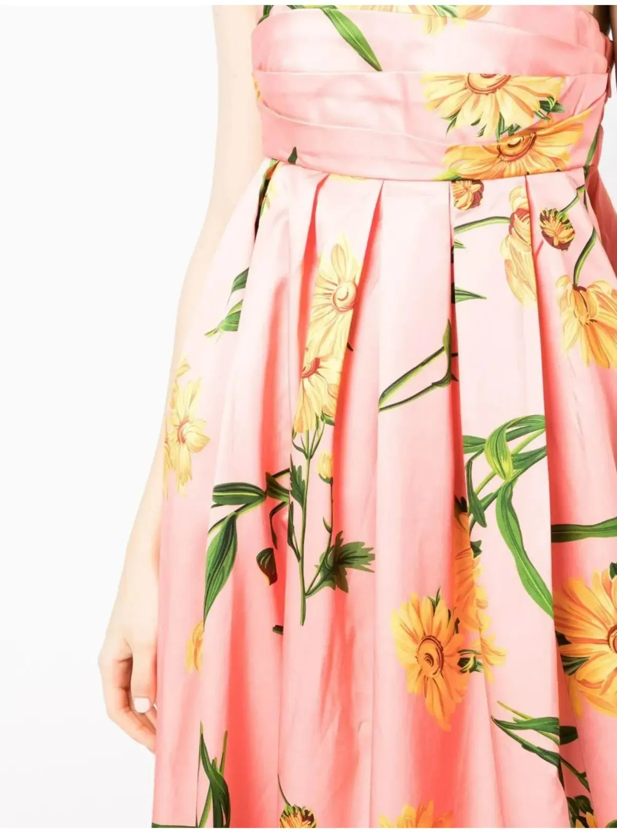 Leo Lin Marguerite Rose Dress Floral Size 12 photo 3