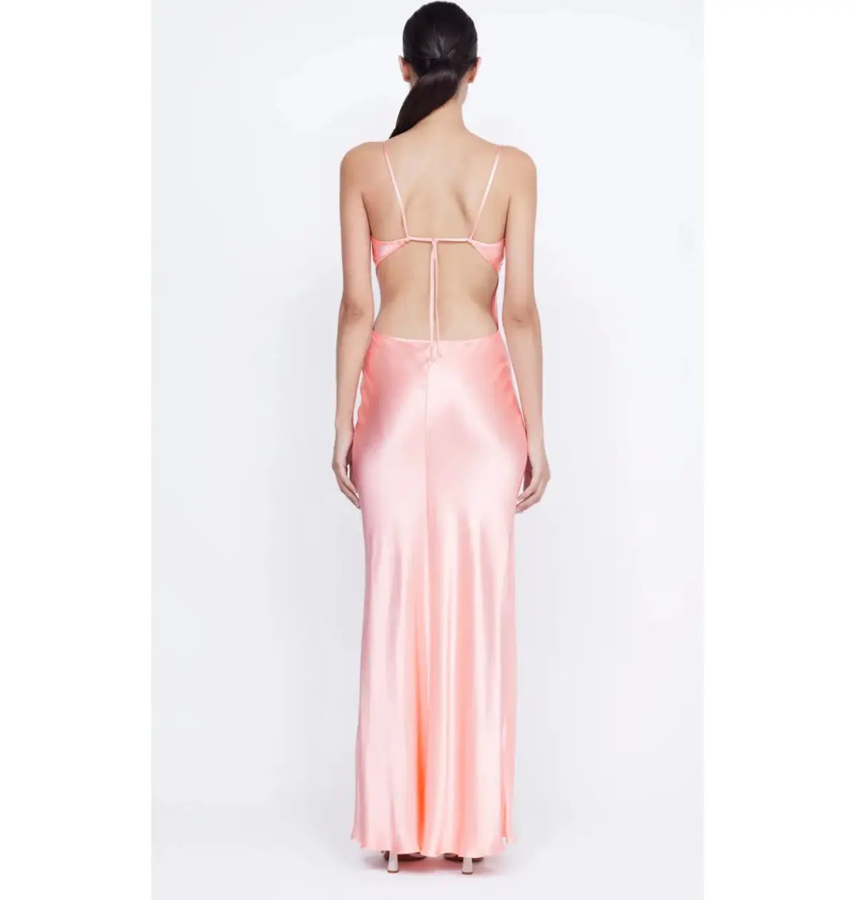Bec& Bridge Cedar City Maxi Dress Coral Size 6 photo 2