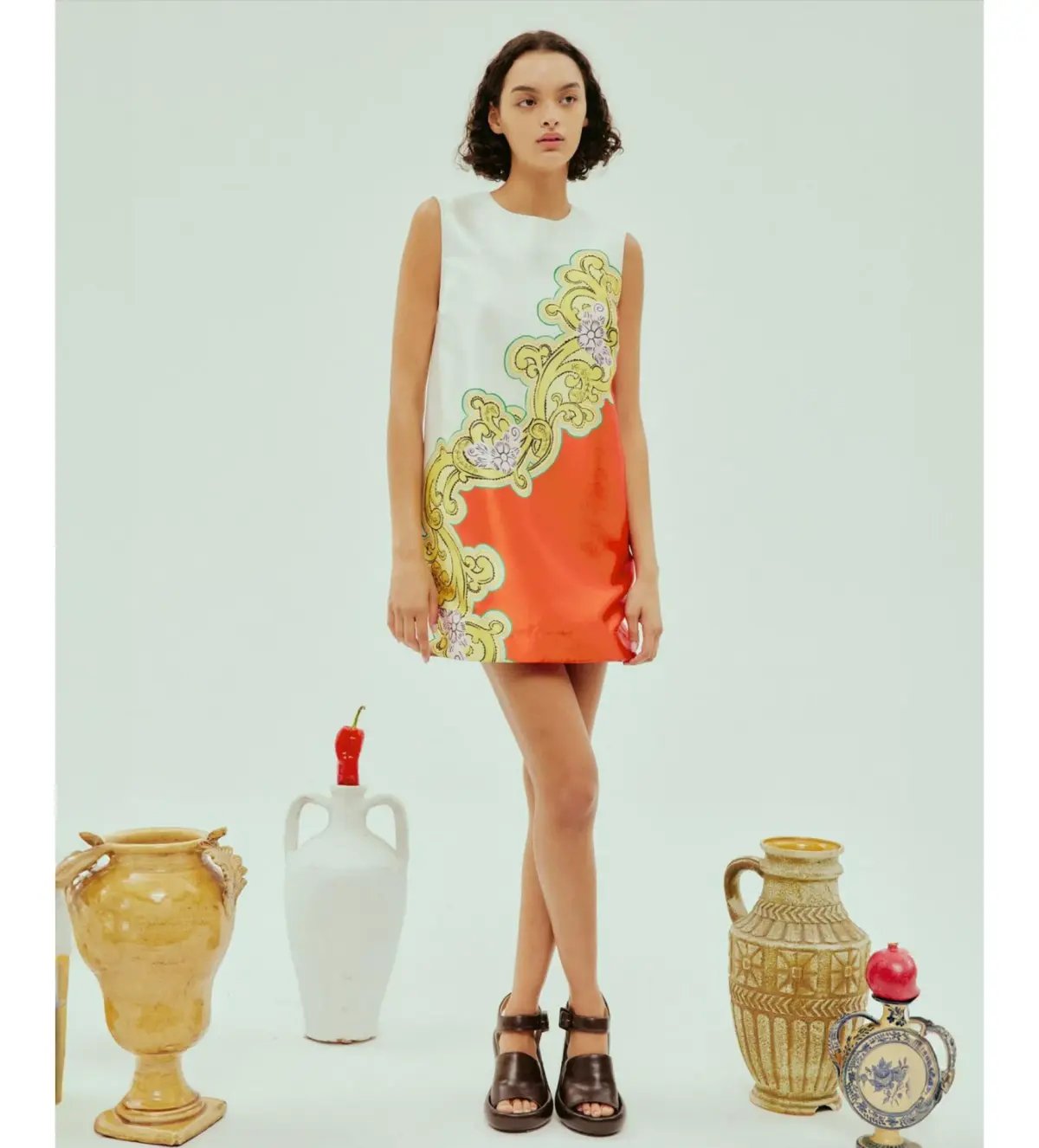 Alemais Sierra Mini Dress Print Size AU 10 photo 2