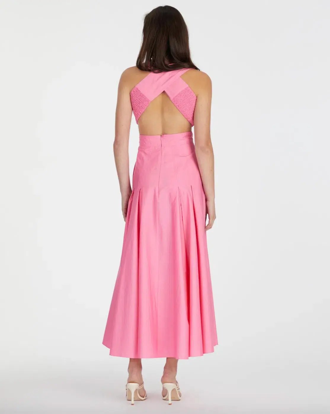 Camilla and Marc Vanderlin Maxi Dress Pink Size 6 photo 2