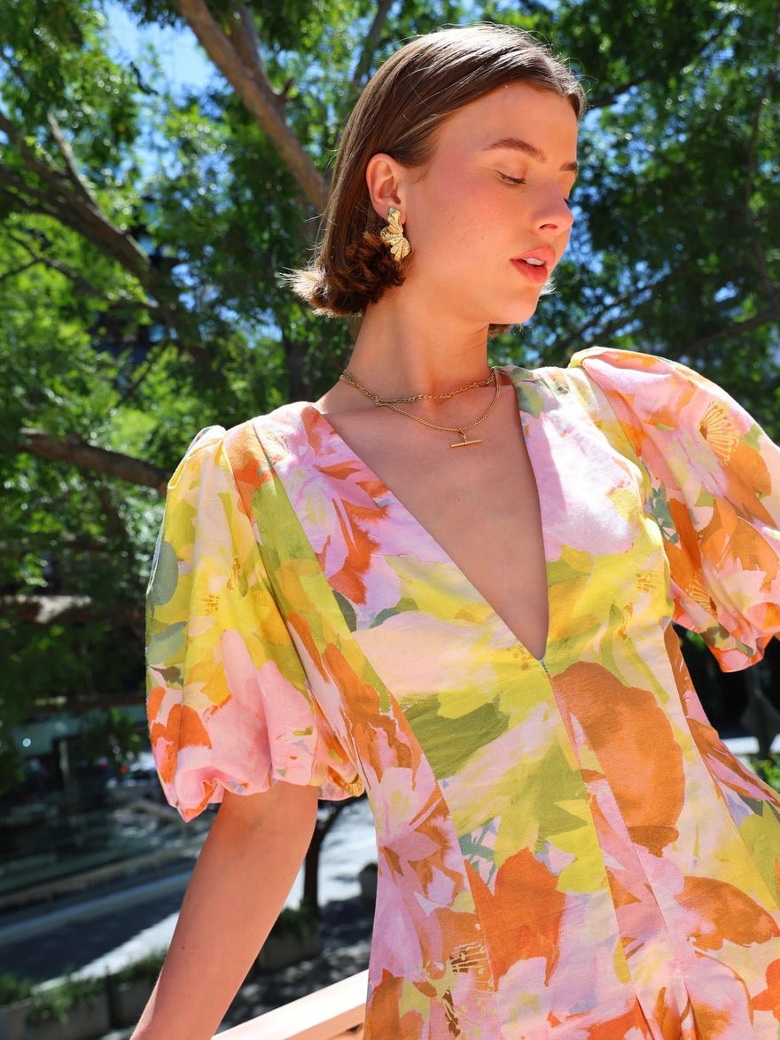 By Nicola Wavy Mini Dress - Floral Confetti photo 2