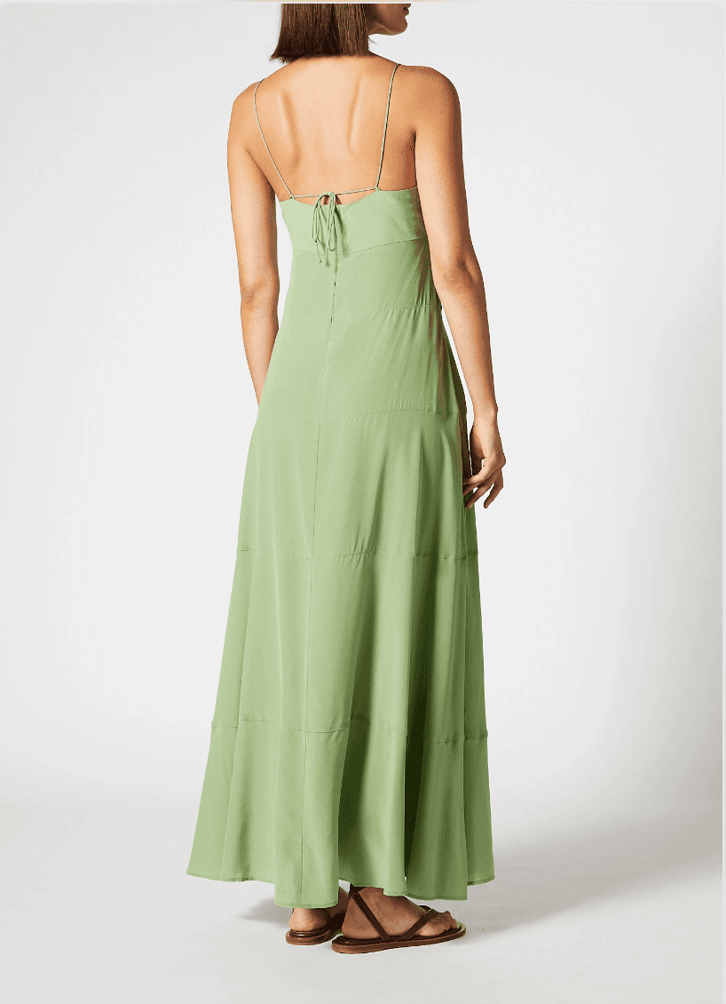 Scanlan Theodore Silk Maxi Dress photo 2