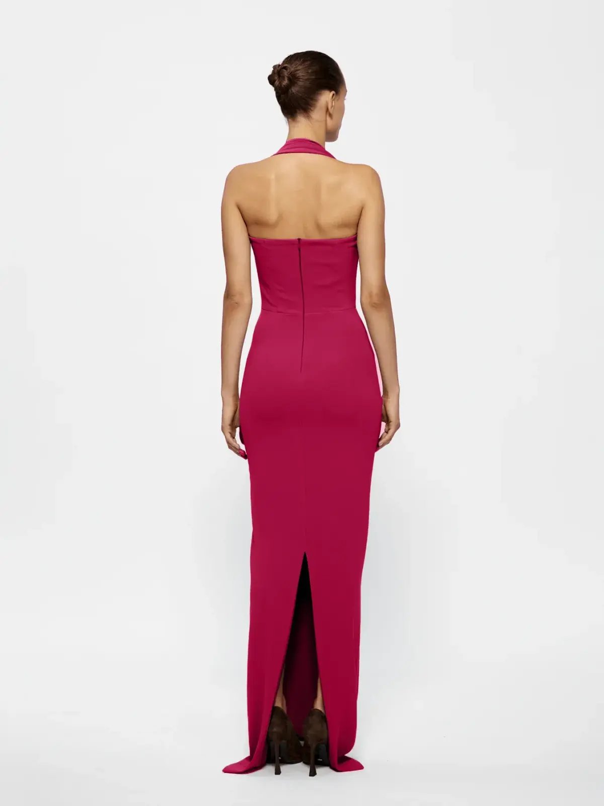 Effie Kats Marian Gown - Raspberry Size S photo 2