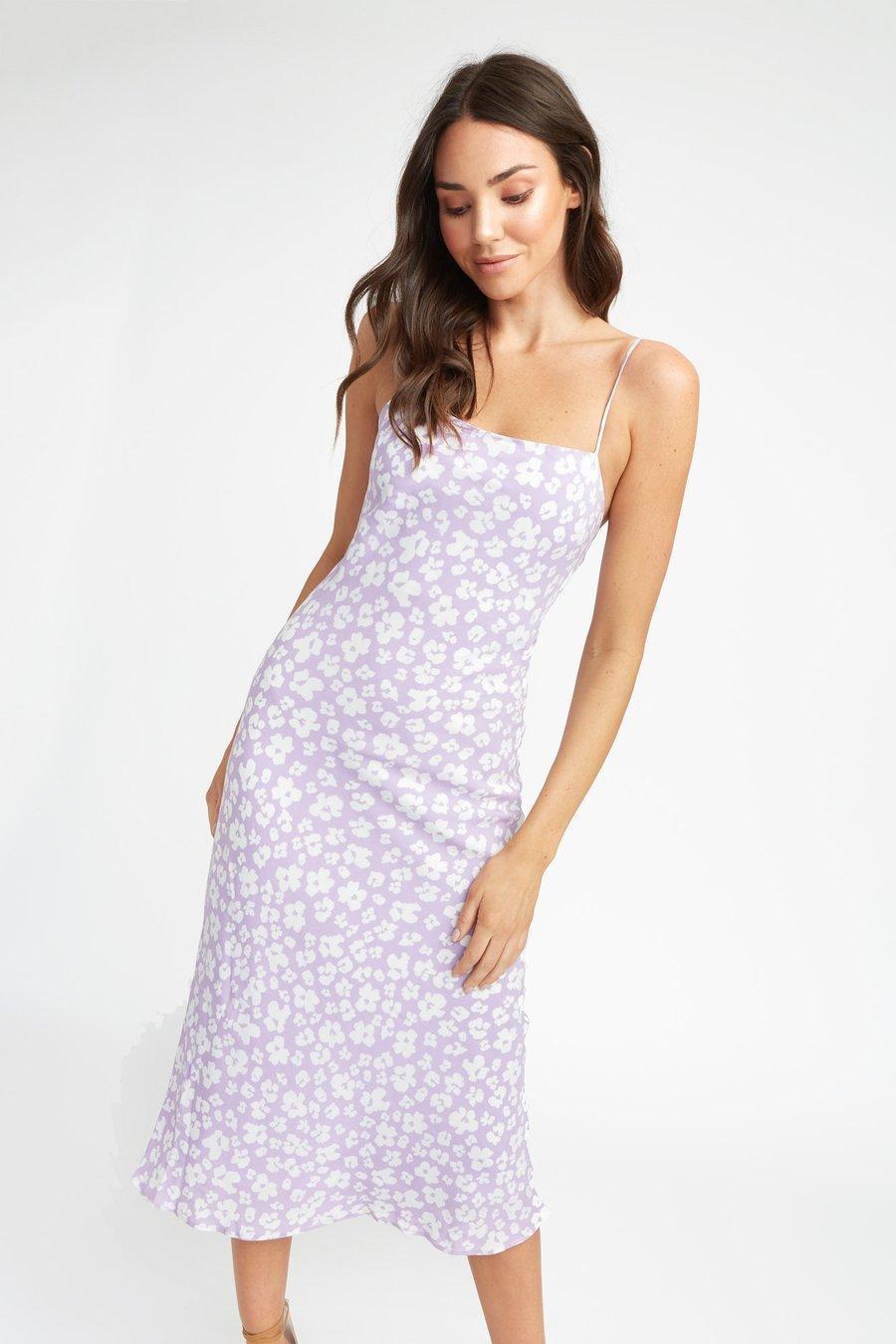 Kookai Fleur Slip Dress Print Size 6 photo 2