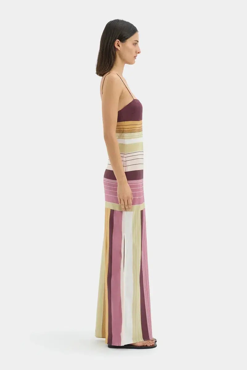 Sir the label Fontana Slip Dress Elisa Stripe size 3/12 photo 4