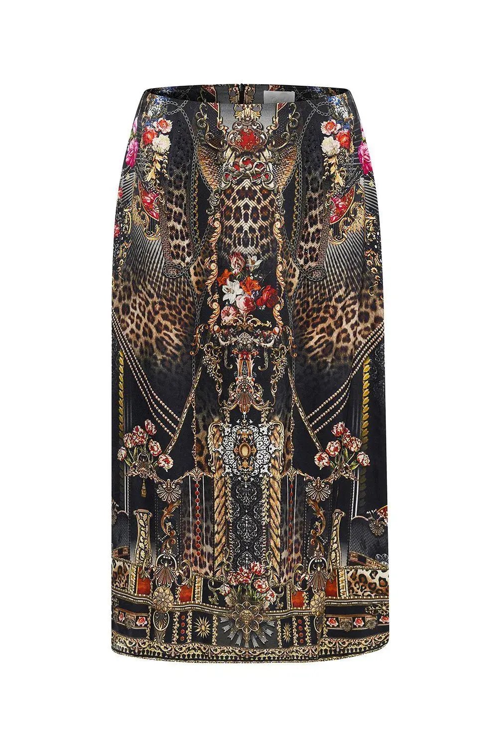 Camilla Slip Midi Skirt Gothic Goddess Size 12 photo 3