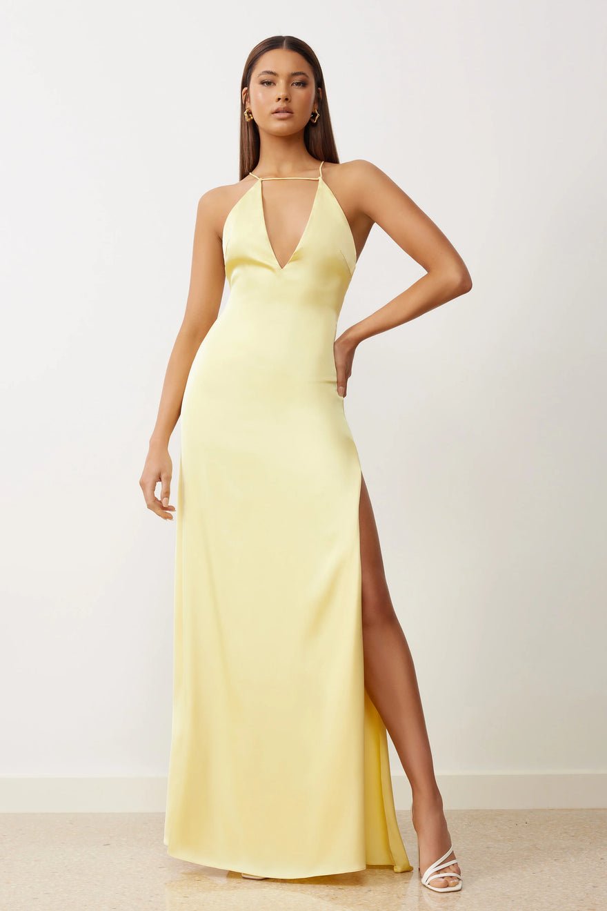 Lexi Bali Dress - Lemon photo 3