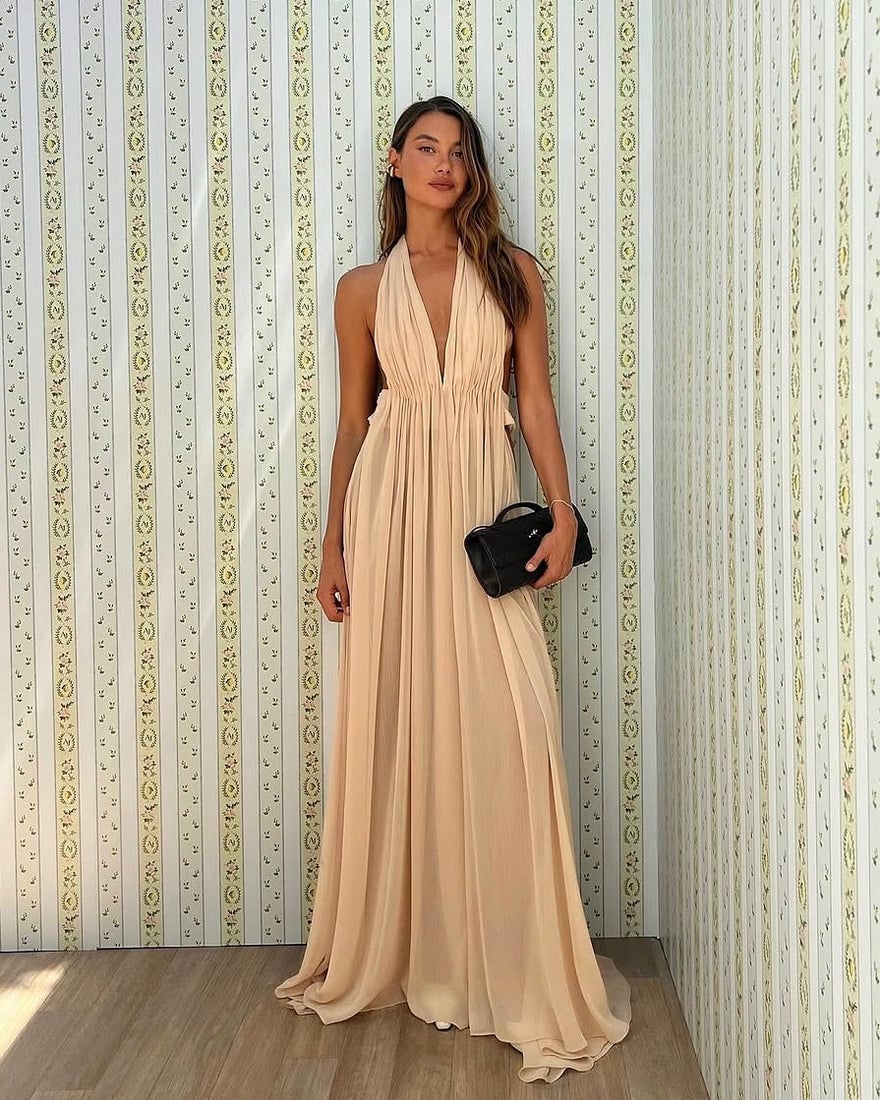 Arcina Ori Florence Dress in Stone photo 3
