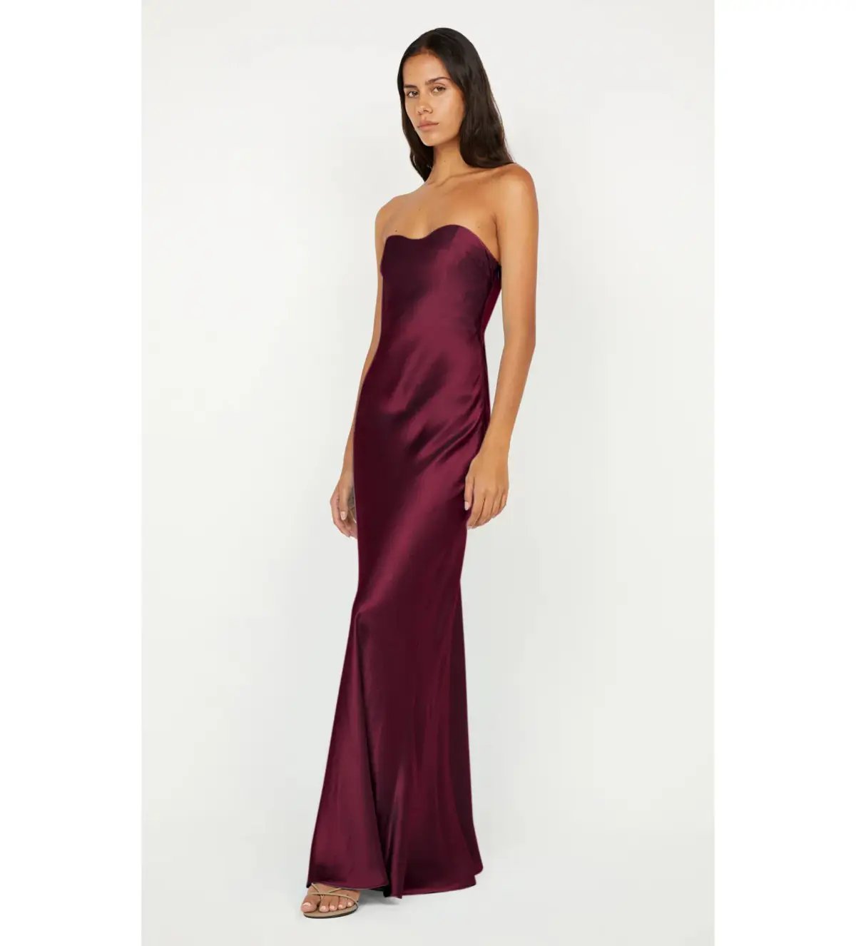 Bec and Bridge Cinder Strapless Maxi Dress in Plum Size S / AU 8 photo 2