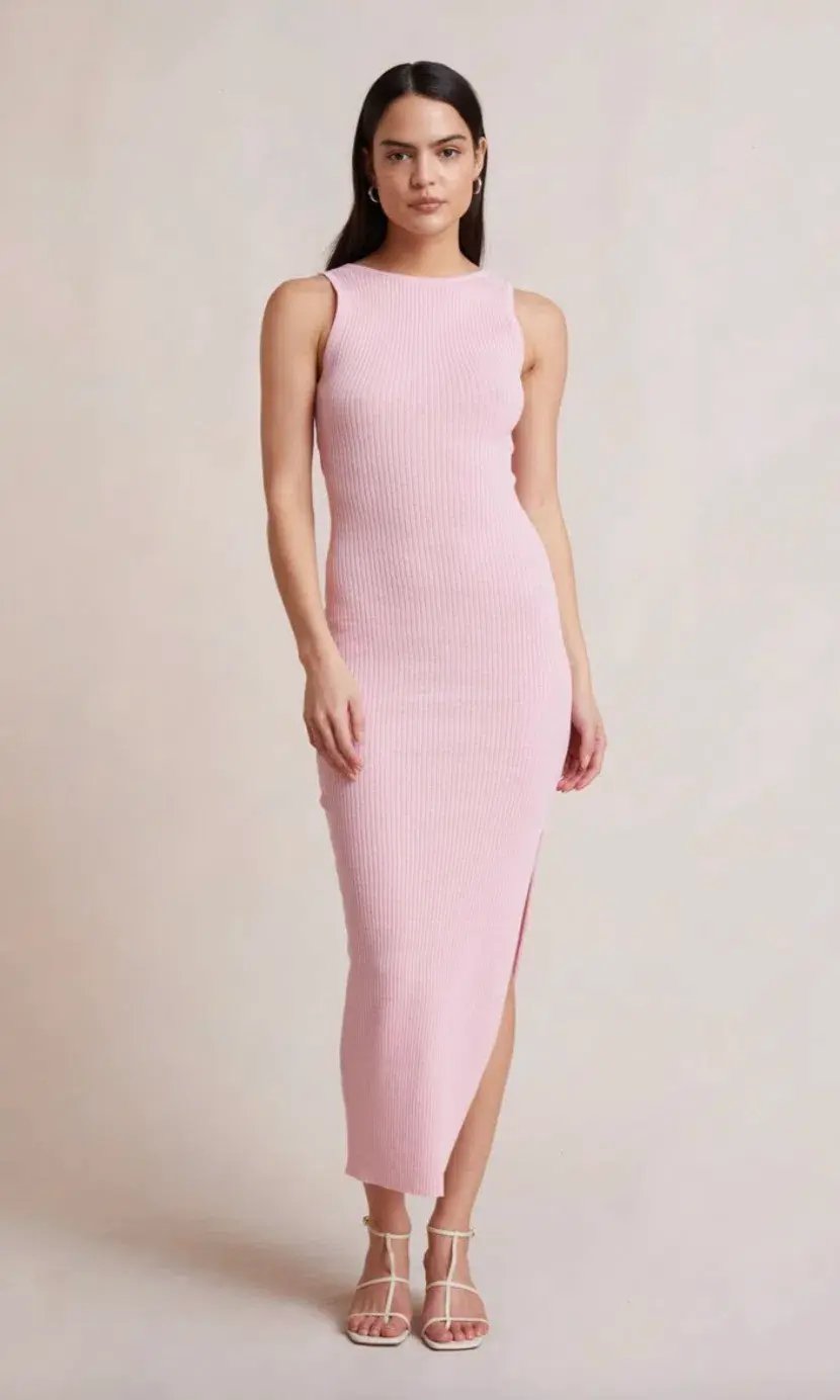 BEC & BRIDGE CANDY PINK RIVIERA MIDI DRESS - SIZE 10 AU/6 US (RRP $260) photo 2