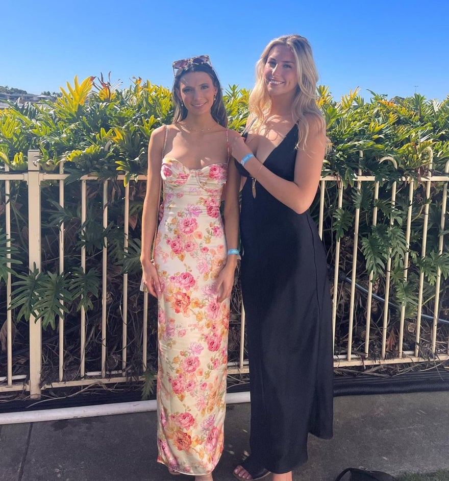 House of CB Josefina Ivory Floral Maxi Dress photo 3