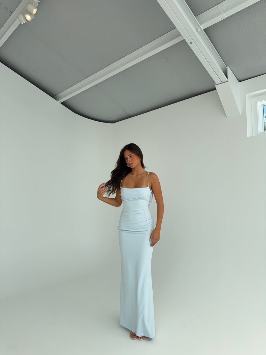 Effie Kats Havilland Gown Baby Blue photo 2