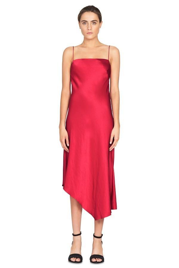 Camilla and Marc - Sirocco Dress, Raspberry Pin Red, Size 10. photo 2