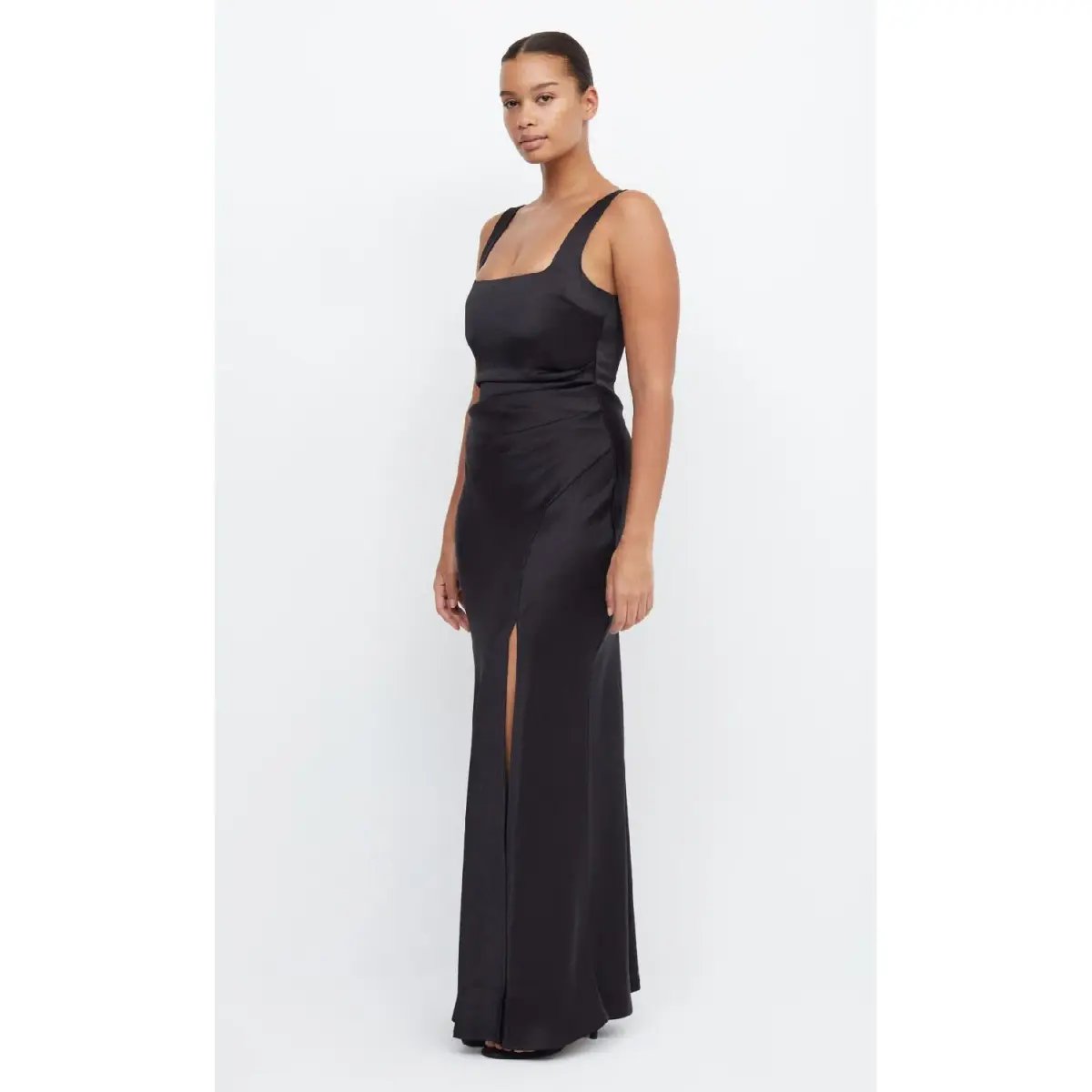 Bec & Bridge Dreamer Square Neck Dress Black Size AU 12 photo 5