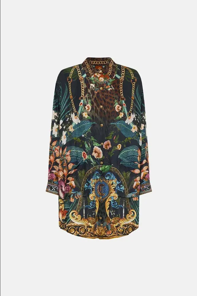 Camilla Shirt Tunic With Pockets Print Size S/AU 10 photo 5