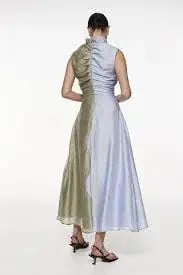Rachel Gilbert Coda Dress Forest Size 8 photo 2