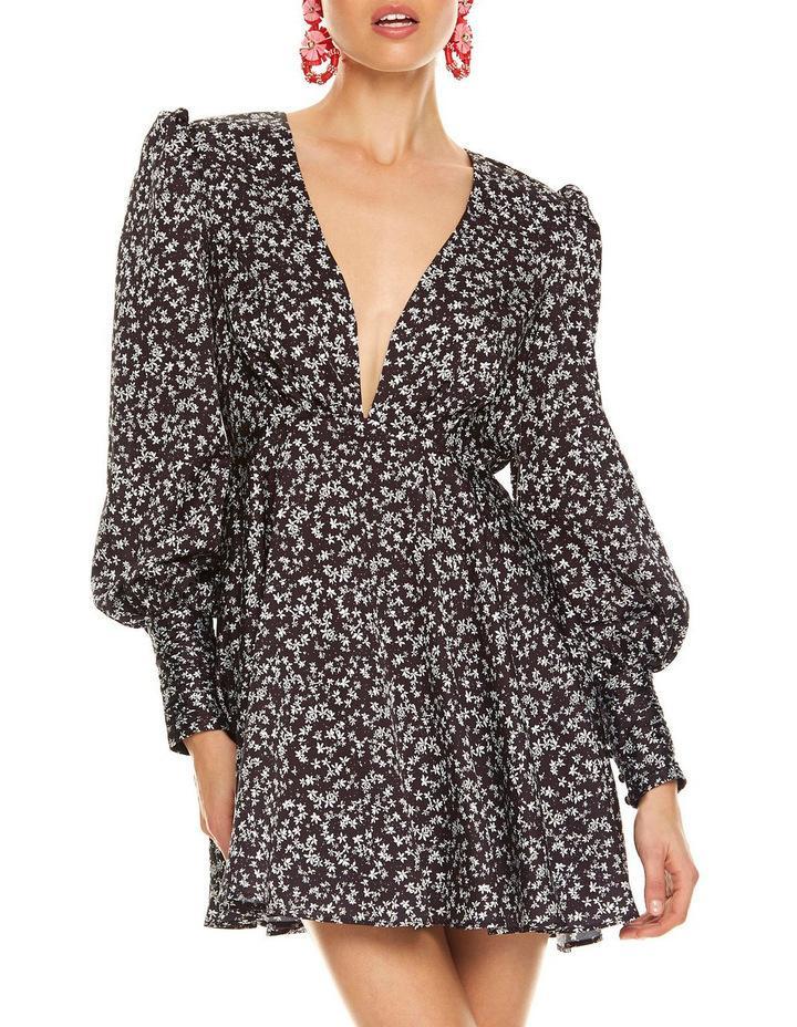 Talulah Embody The Love Long Sleeve Mini Dress Print Size XS / Au 6 photo 4