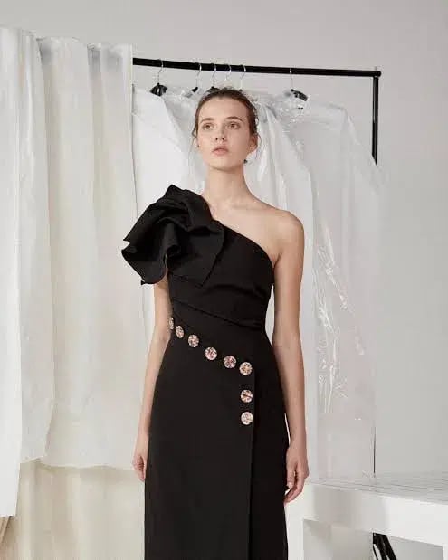 Acler Lynch Dress Black Size 8 photo 5