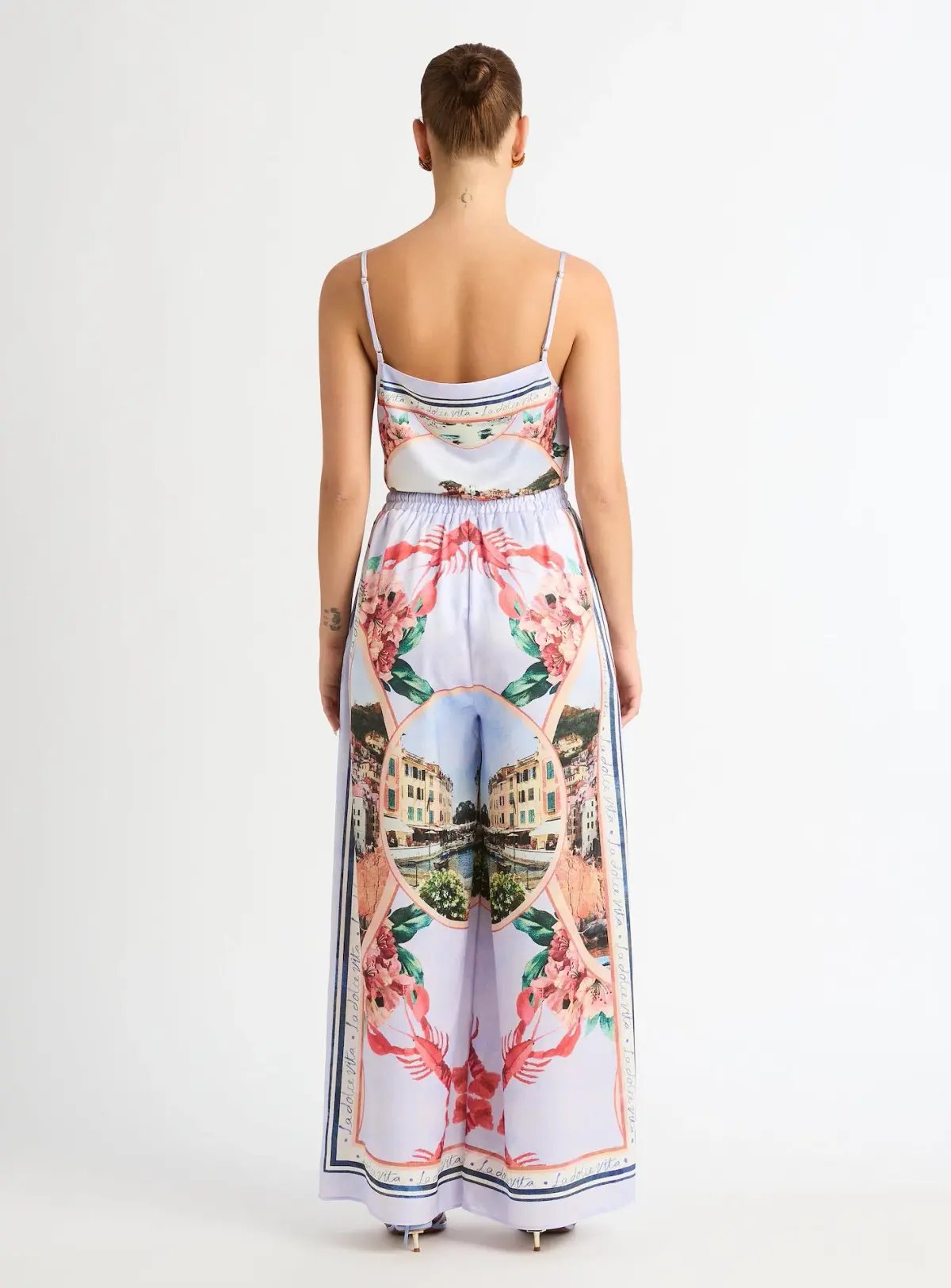 Sheike La Dolce Vita Cami Size 14 and Pant Size 12 Set Print photo 3