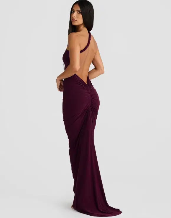 Melani the Label Maia Dress Mulberry Size S/AU 6 photo 3