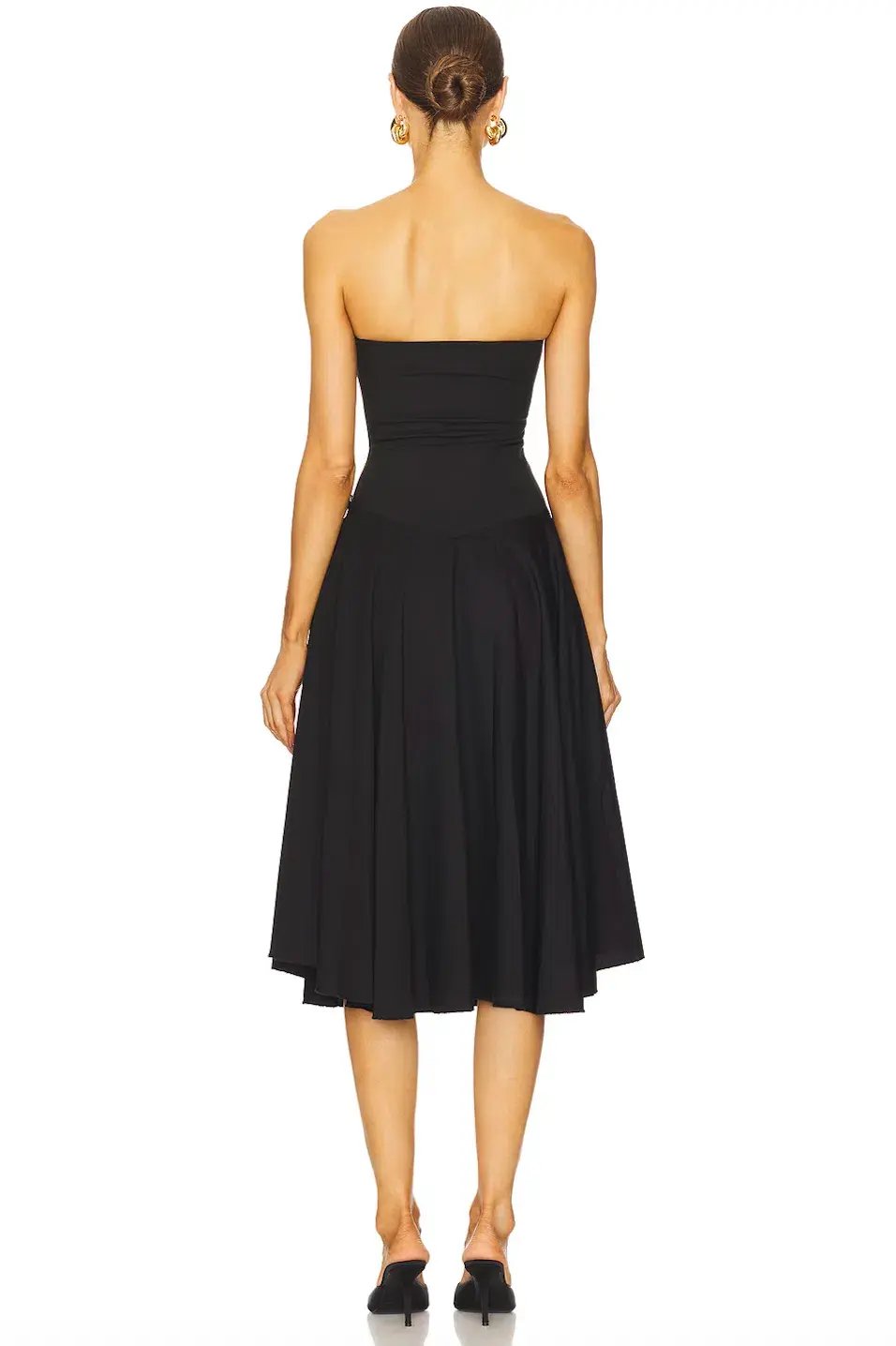 Amelie Teje Kittie Maxi Dress Noir Size S photo 3