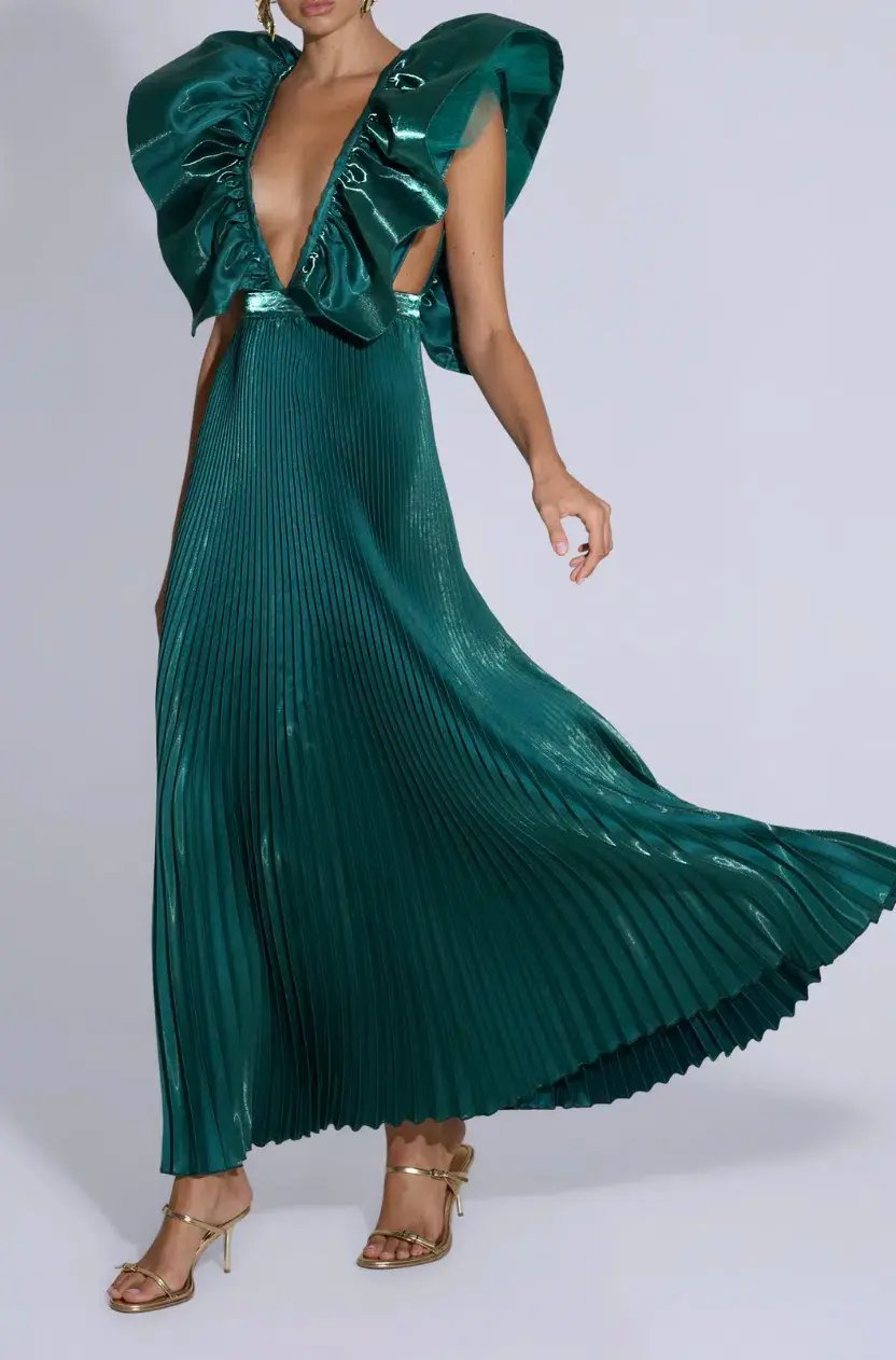 L'IDEE | Ventoux Gown | Pine Gloss | Size 10 photo 3