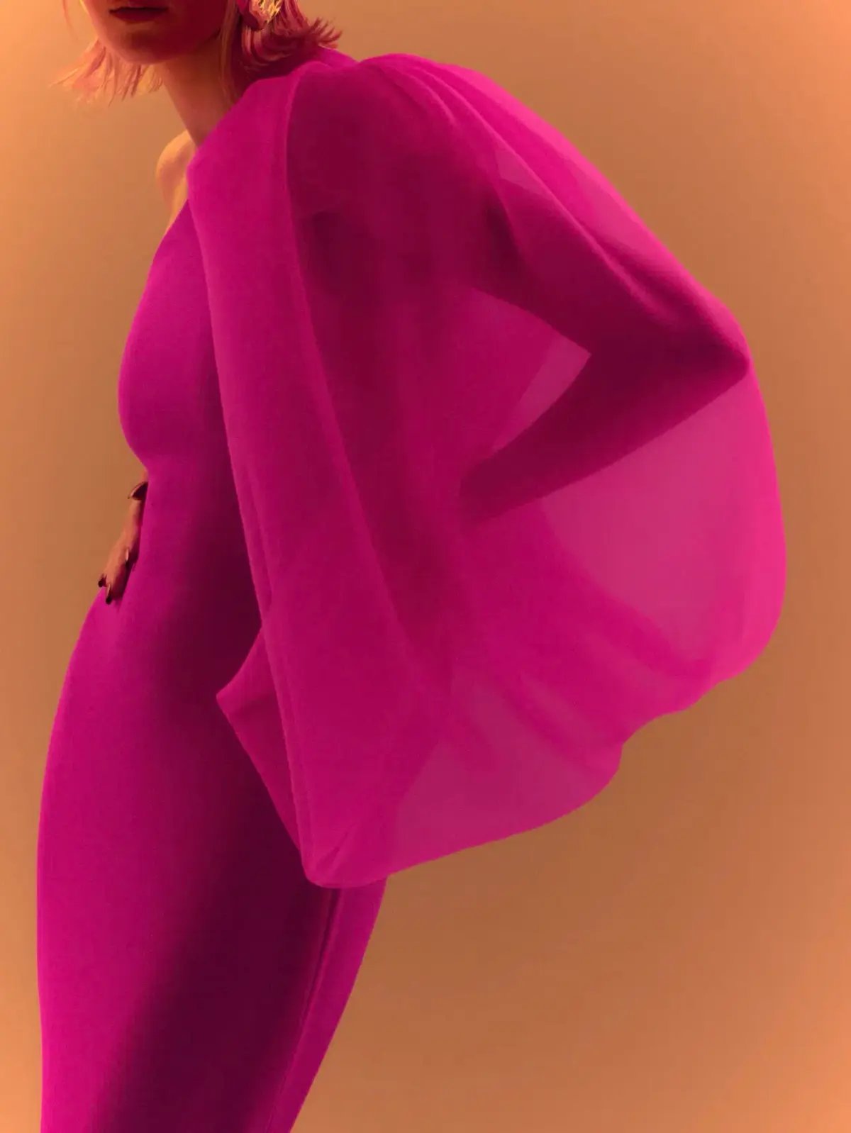 Solace London The Hudson Maxi Dress in Pink Size 8 photo 4