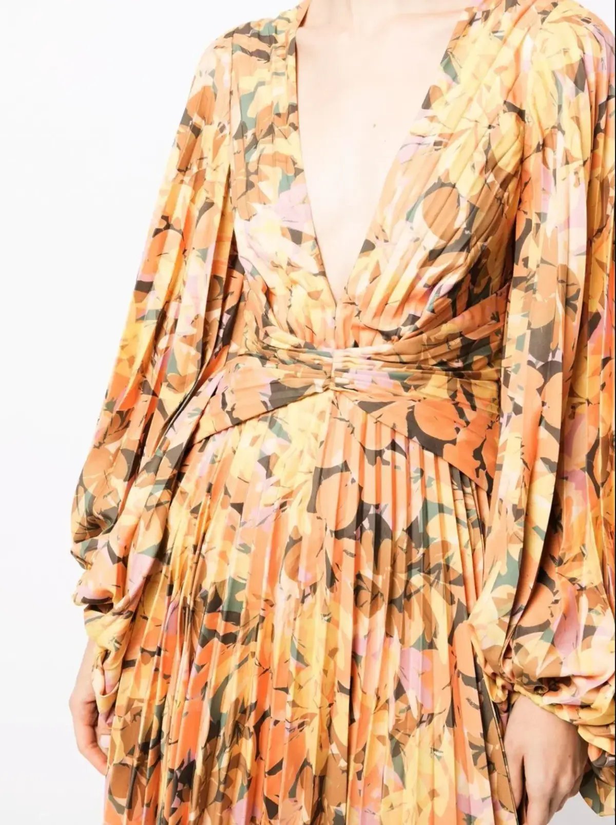 Acler Palms Dress  Floral Print Size 14 photo 4