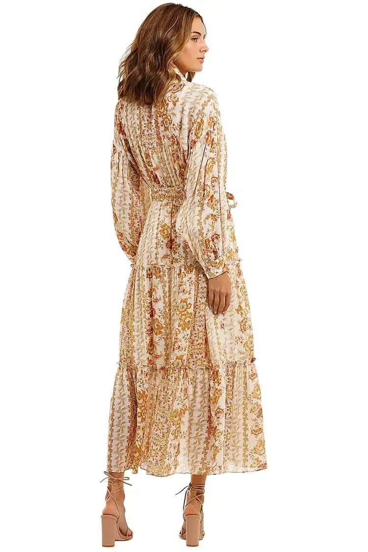 Ministry of Style Desert Daze Maxi Dress Multi Print Size 8 photo 3