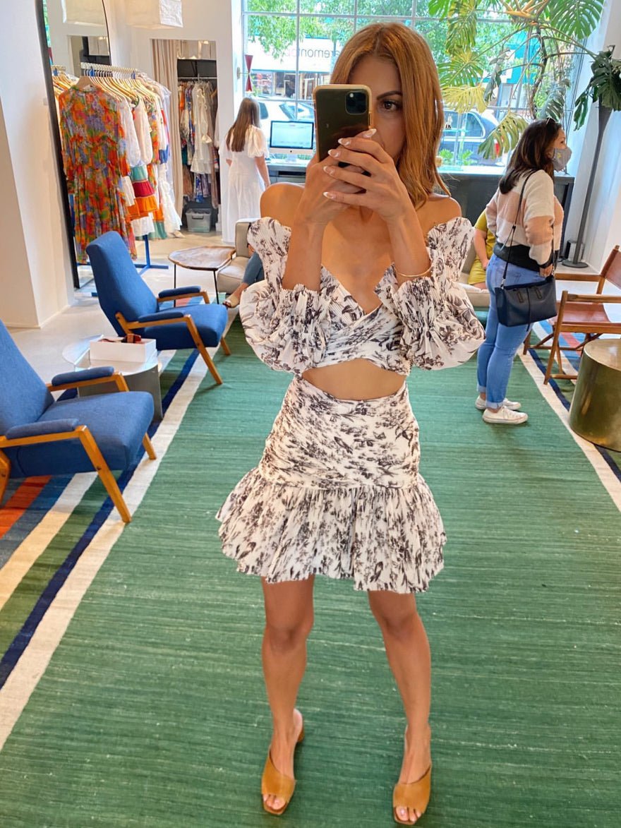 Zimmermann Pleated Bodice and mini skirt photo 2