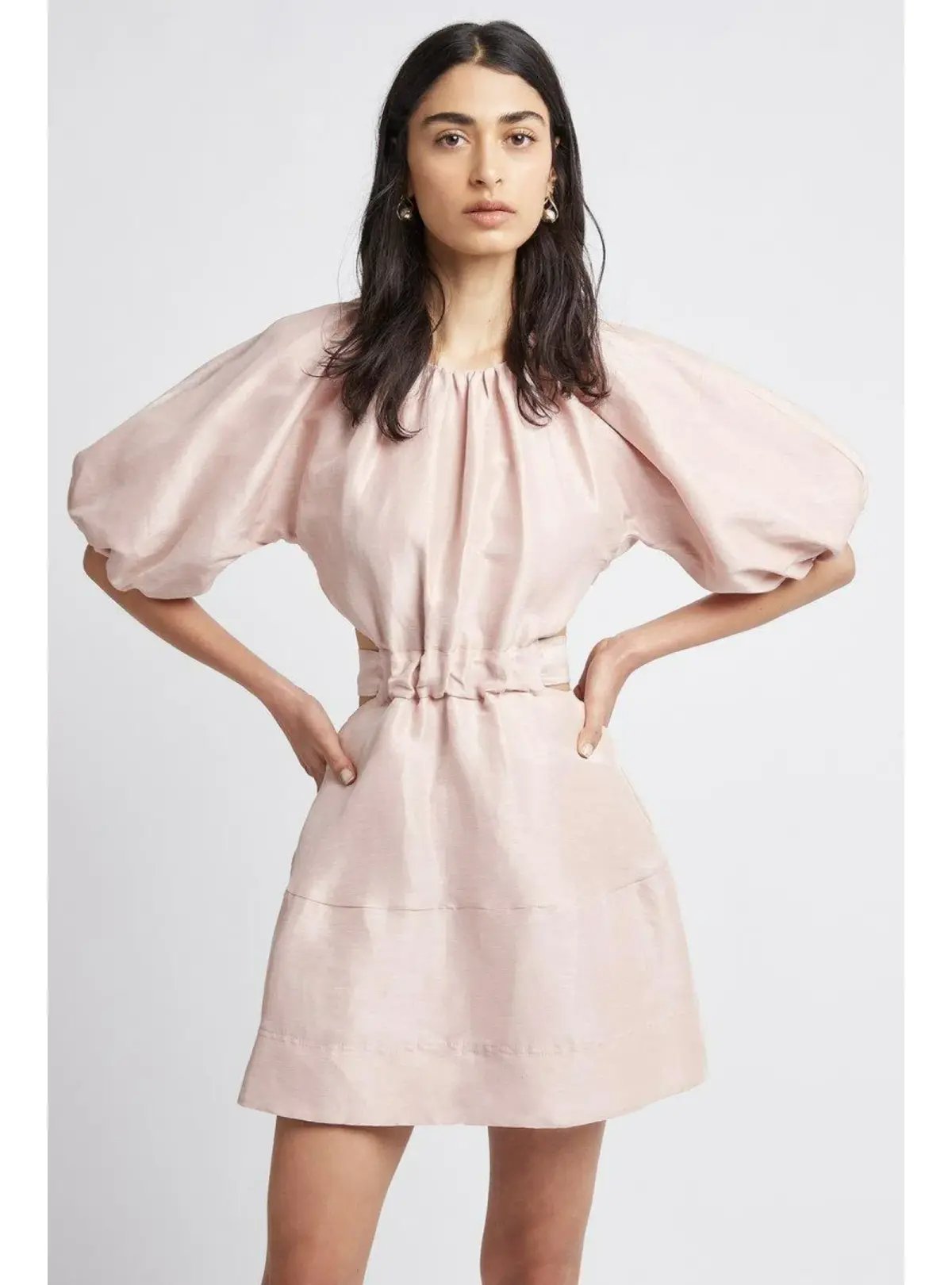 Aje Psychedelia Mini Dress Blush Size AU 8 photo 2