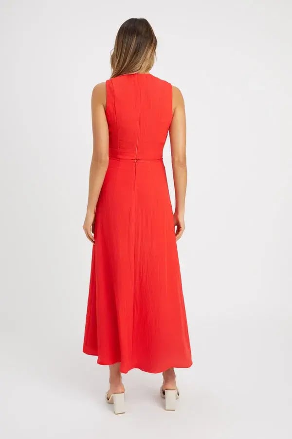 Kookai Hayman Split Skirt & Top  Set Red Size 6 photo 2