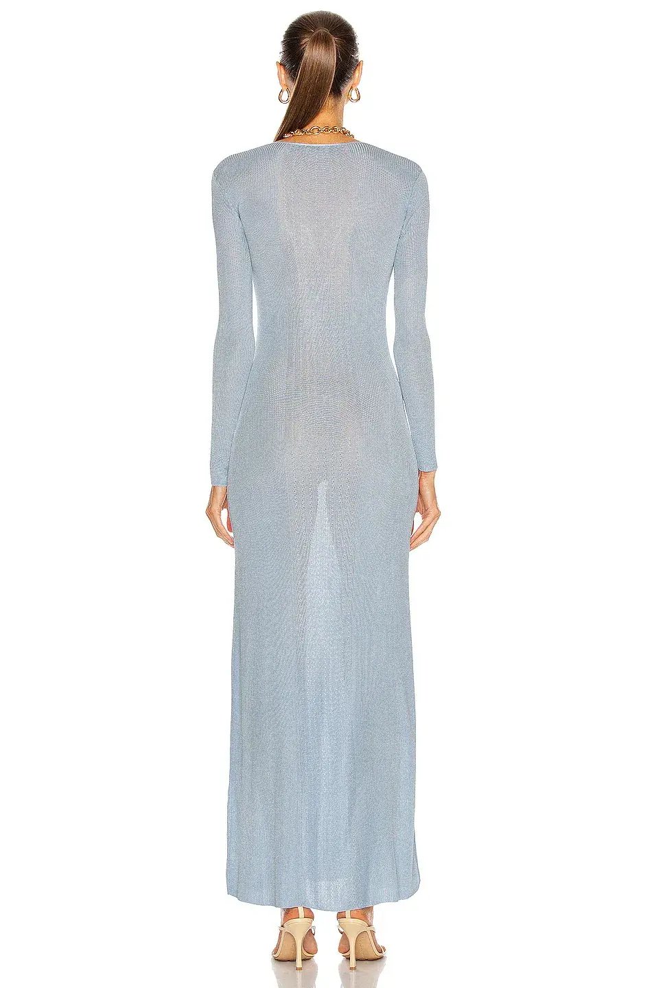 Auteur Studio Stevie Dress Blue Size 6 photo 3