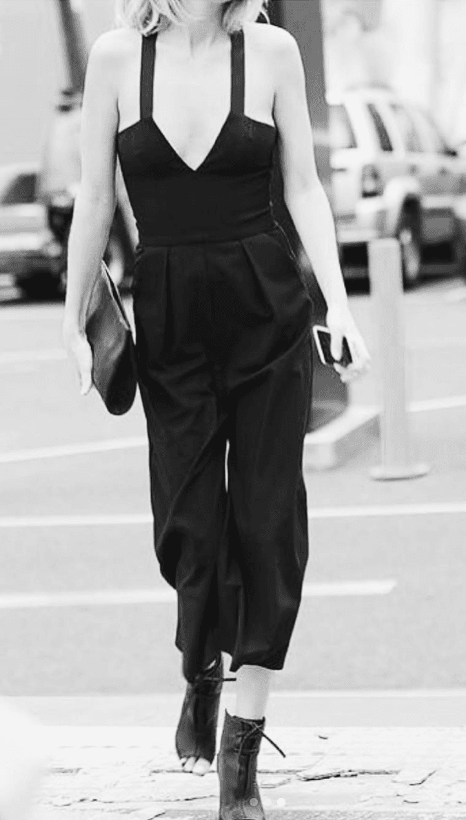 Dion Lee Tux Playsuit Black Size 2 photo 4