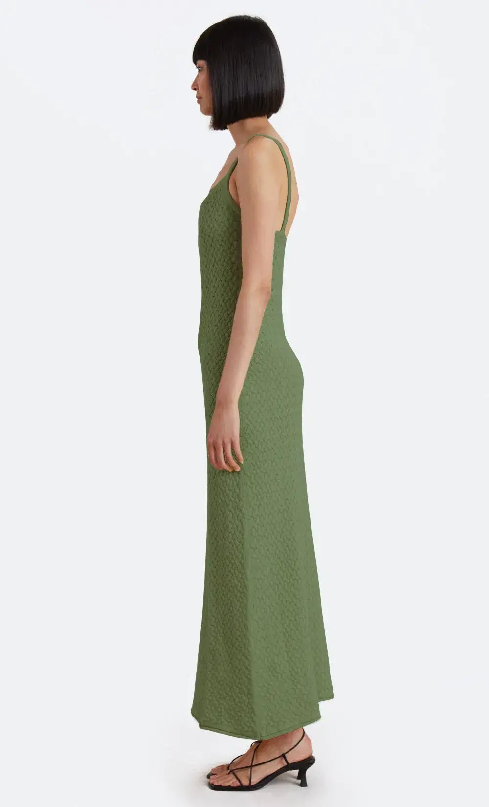 Bec & Bridge Effie Knit Key Maxi Dress Green Size AU 12-14 photo 3