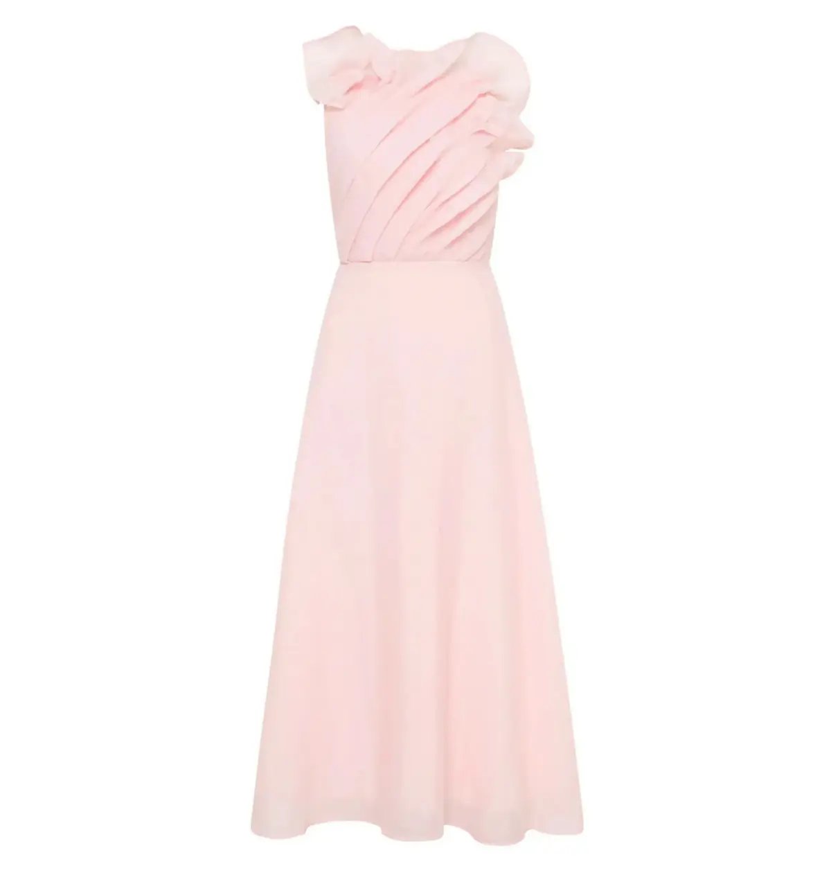Aje Genesis Midi Dress Soft Pink Size AU 14 photo 5