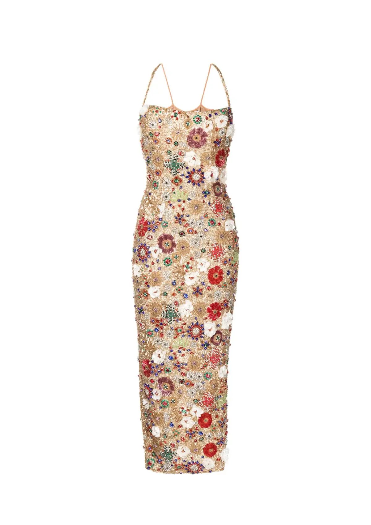 Rachel Gilbert Francesca Gown Dress Gold Size 0 / AU 6 photo 6