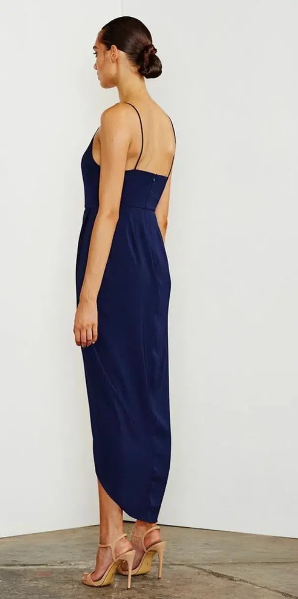 Shona Joy Core Cocktail Dress Navy Size 8 photo 3