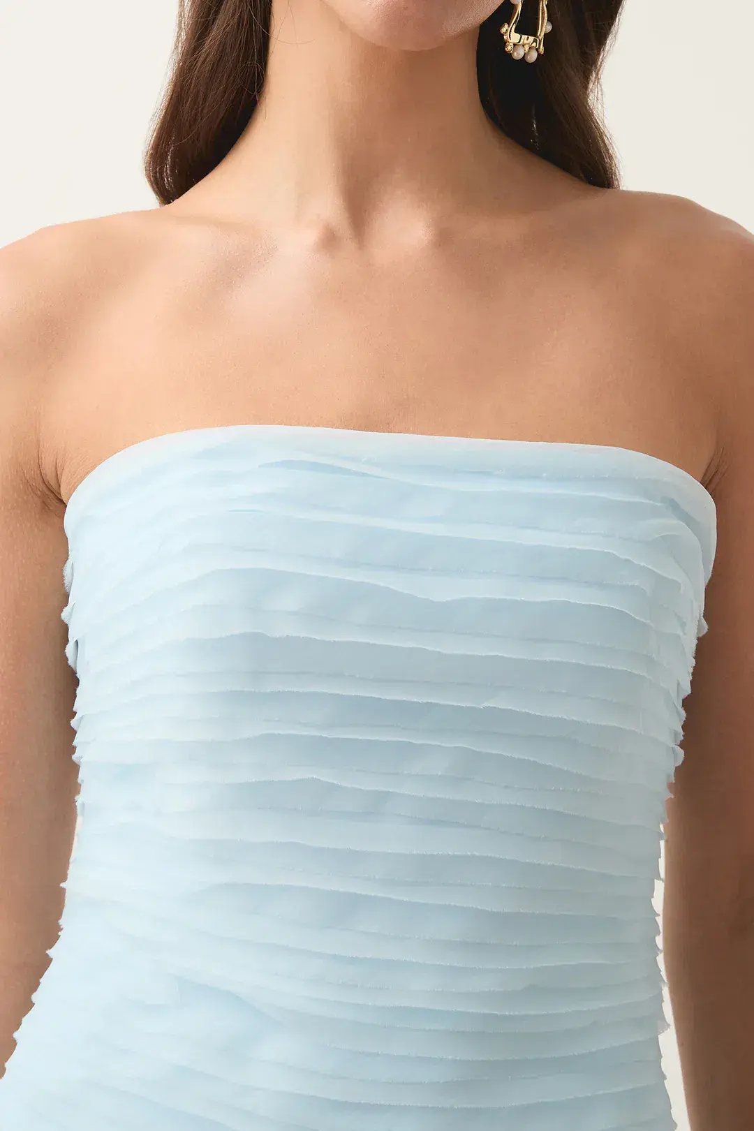 Aje Soundscape Maxi Dress Sea Breeze Size Au 6 photo 3