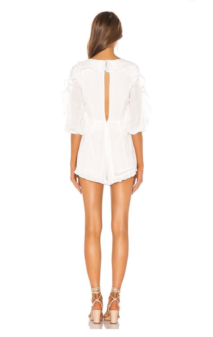 Majorelle Enzo Romper Playsuit White Size 6 photo 3