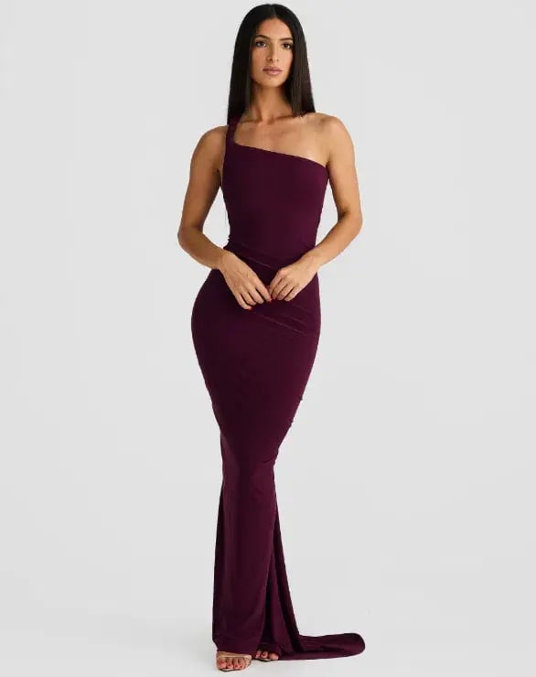 Melani the Label Maia Dress Mulberry Size S/AU 6 photo 2