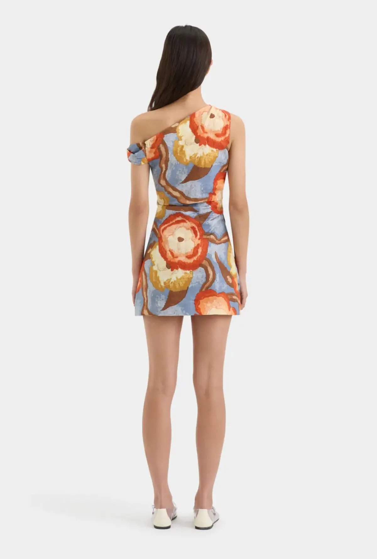 Sir the label The Avery Twist Mini Dress Camellia Print Size 8 photo 4