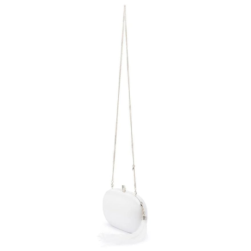 Olga Berg Jenna Clutch - White photo 2